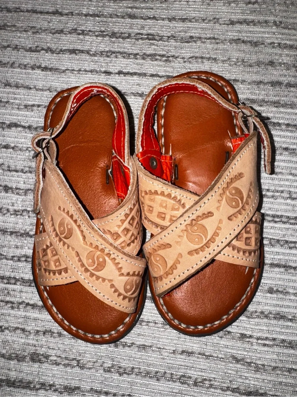 Authentic Leather Huaraches 🤎 Size 8 Handmade Mexico Boho Sandals